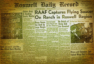 Roswell daily record ufo