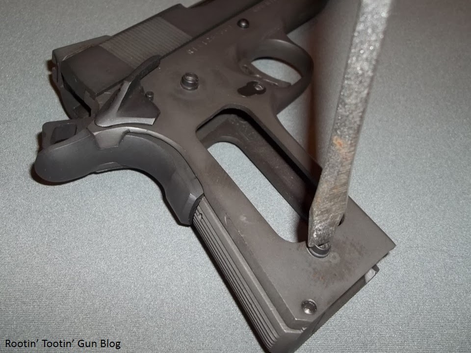 Rootin' Tootin' Gun Blog VZ Grips 1911 Slim Grip Install