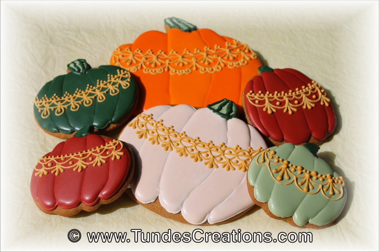 Fall Pumpkin cookies