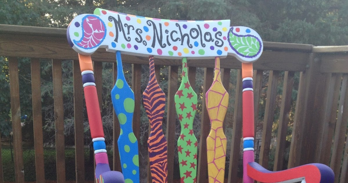 Serving Up Seconds Hand Painted Furniture for the Classroom!