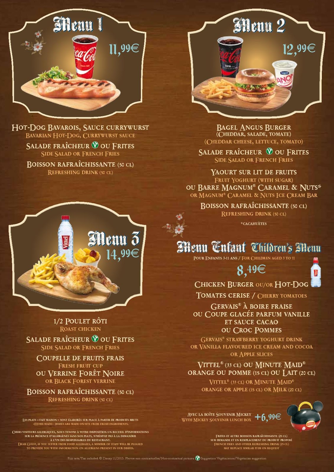 DISNEY KIND OF DAY: Christmas Season menus at Disneyland ...
