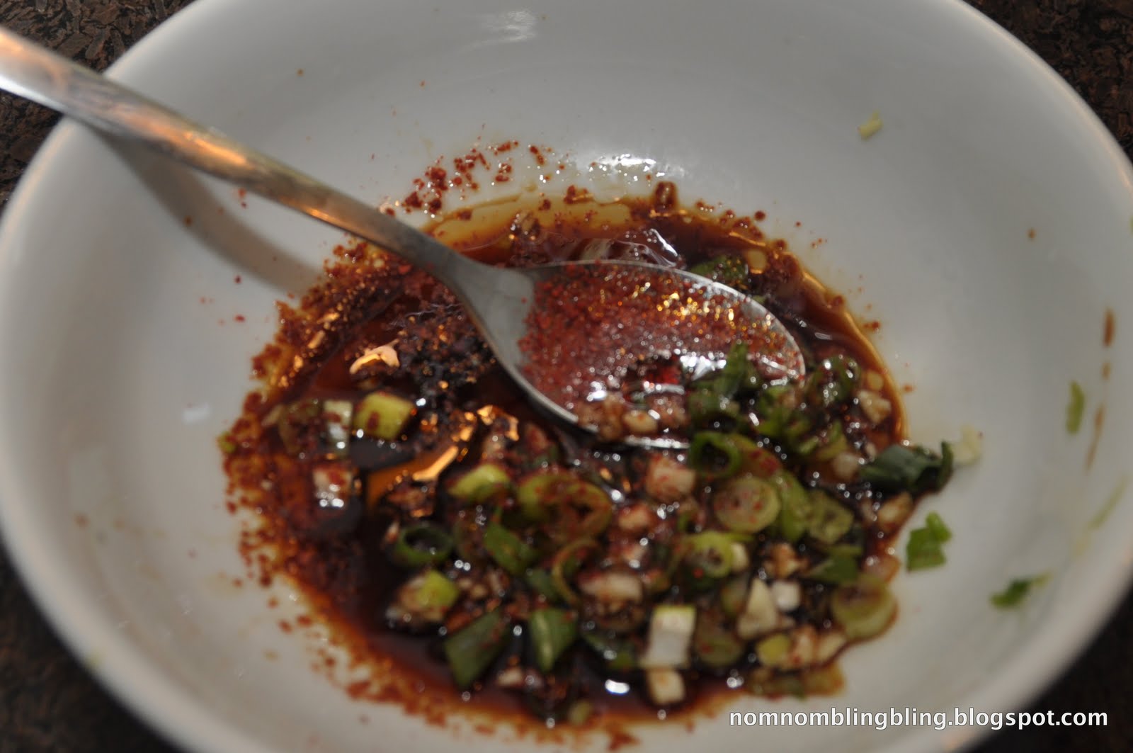 NomNomBlingBling NomNom Banchan Spicy Bean Sprouts and Spicy Steamed Egg