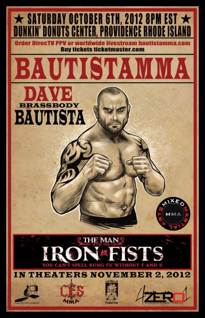 Vídeo: Batista estreia-se na MMA