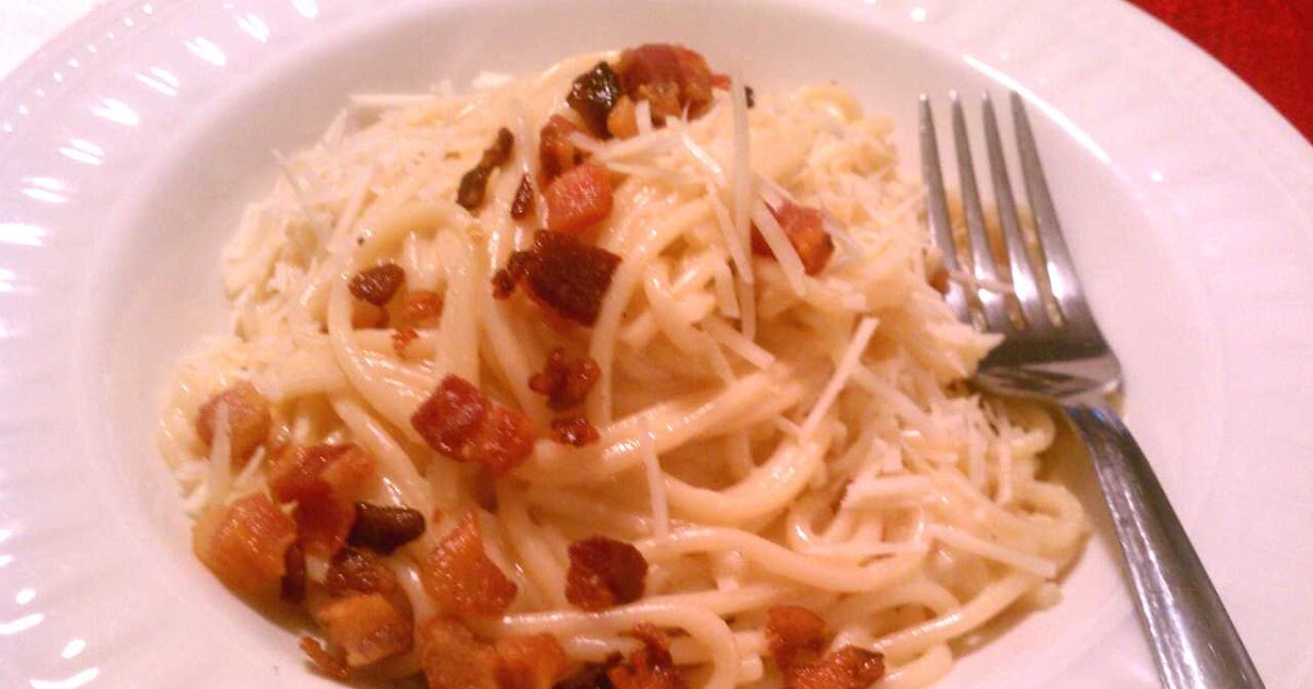 Eat Fit . Live Well Spaghetti Alla Carbonara
