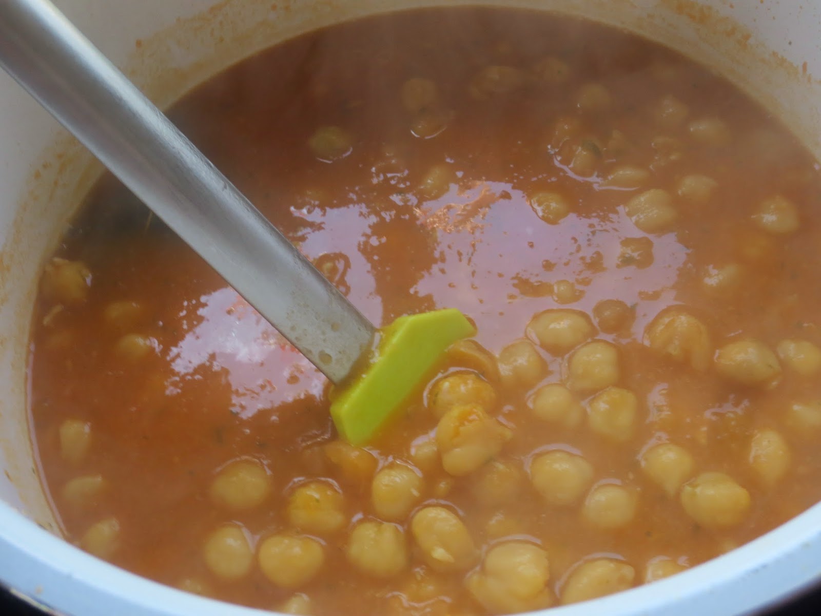 Garbanzos a la cerveza olla GM Olla GM Juani de Ana Sevilla Recetas