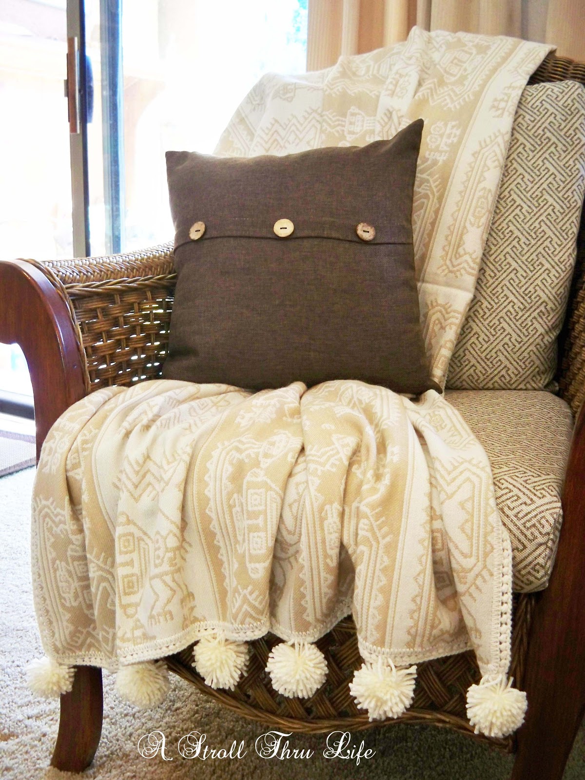 Pom PomsHow To Revamp A Throw A Stroll Thru Life