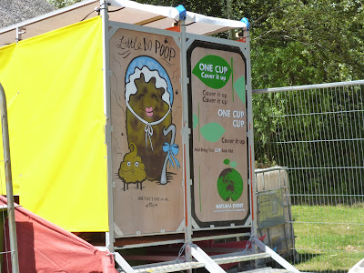 festival compost toilet loos
