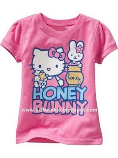 Cute pink Hello Kitty t-shirt