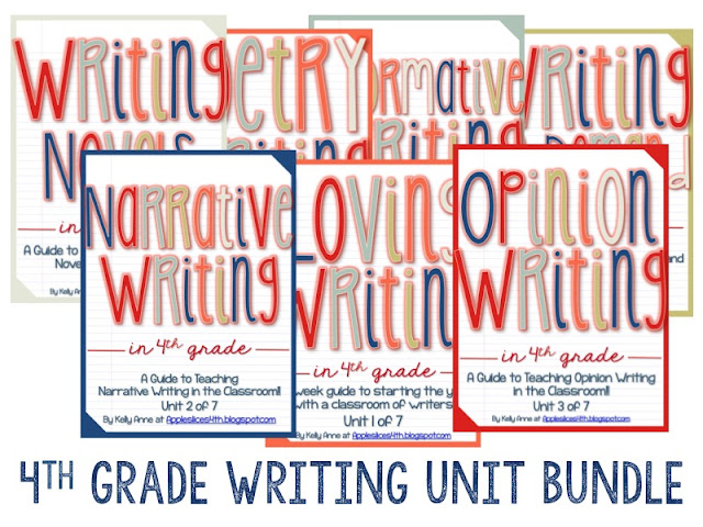 AppleSlices: 4th Grade Writing Curriculum [Make writing FUN!]