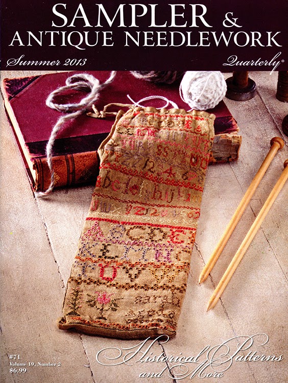 N e e d l e p r i n t SOLD Sampler & Antique Needlework Quarterly 2013