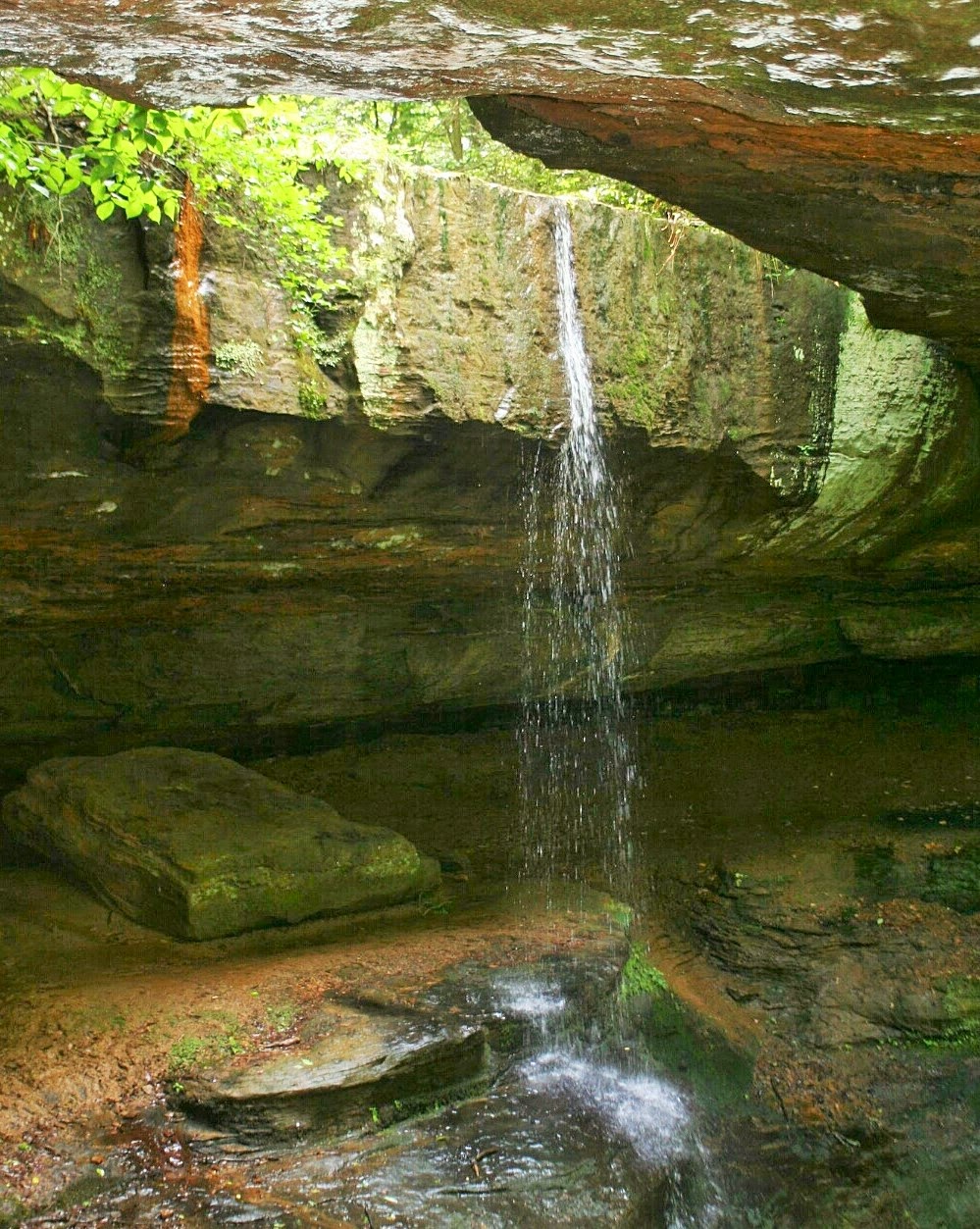 Fox's Hocking Hills Canoe Livery Living on the edge A geological