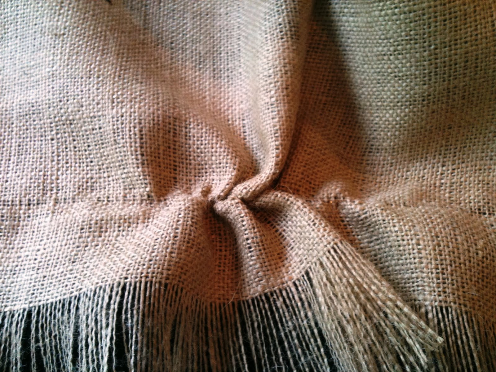 Make it Delightful! How To Make A Fancy Burlap Tablecloth