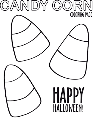 Halloween Candy Coloring Pages Free Printables – Colorings.net