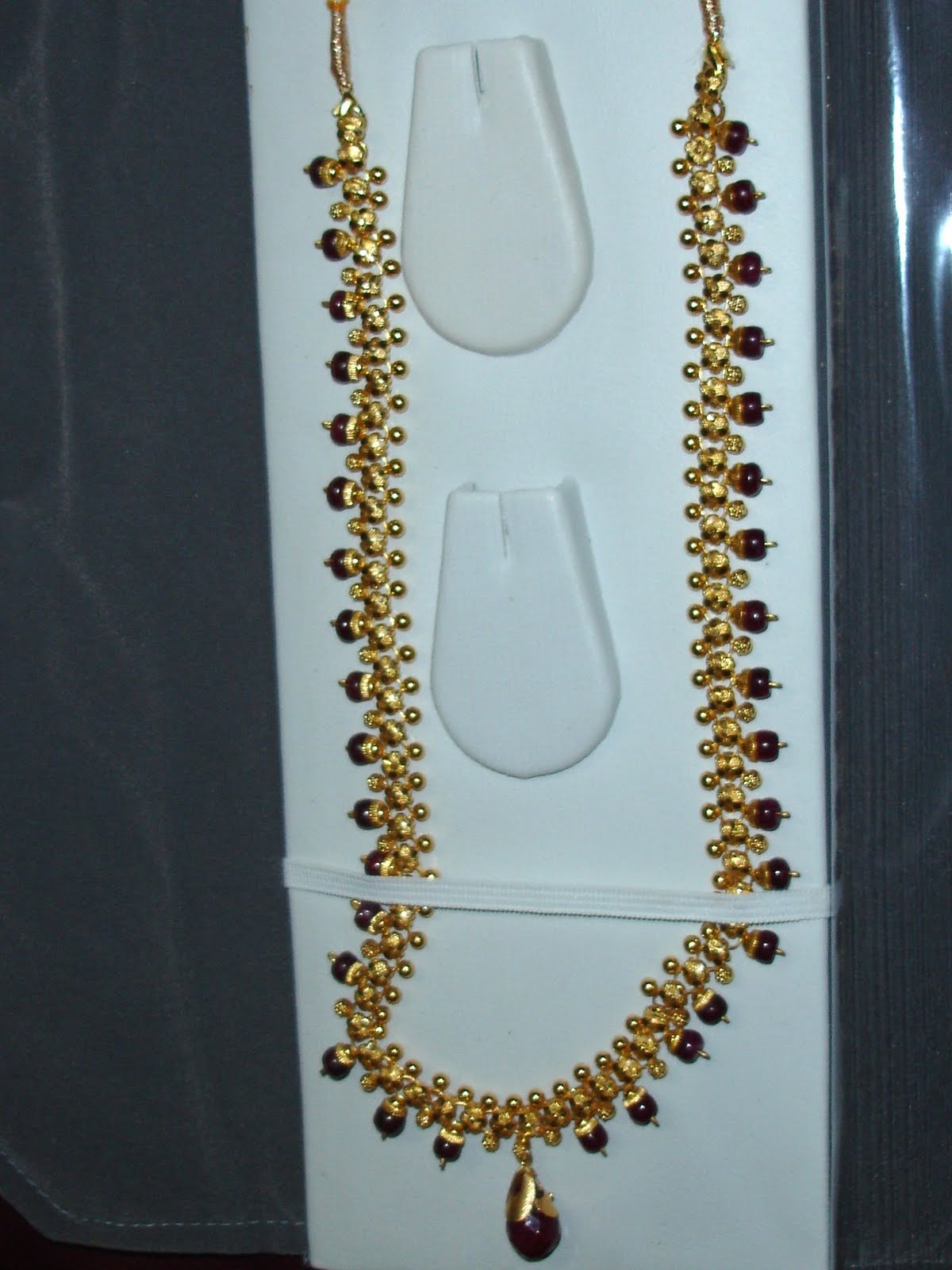 Gold Jewellery Designs 22ct gold antique style necklace