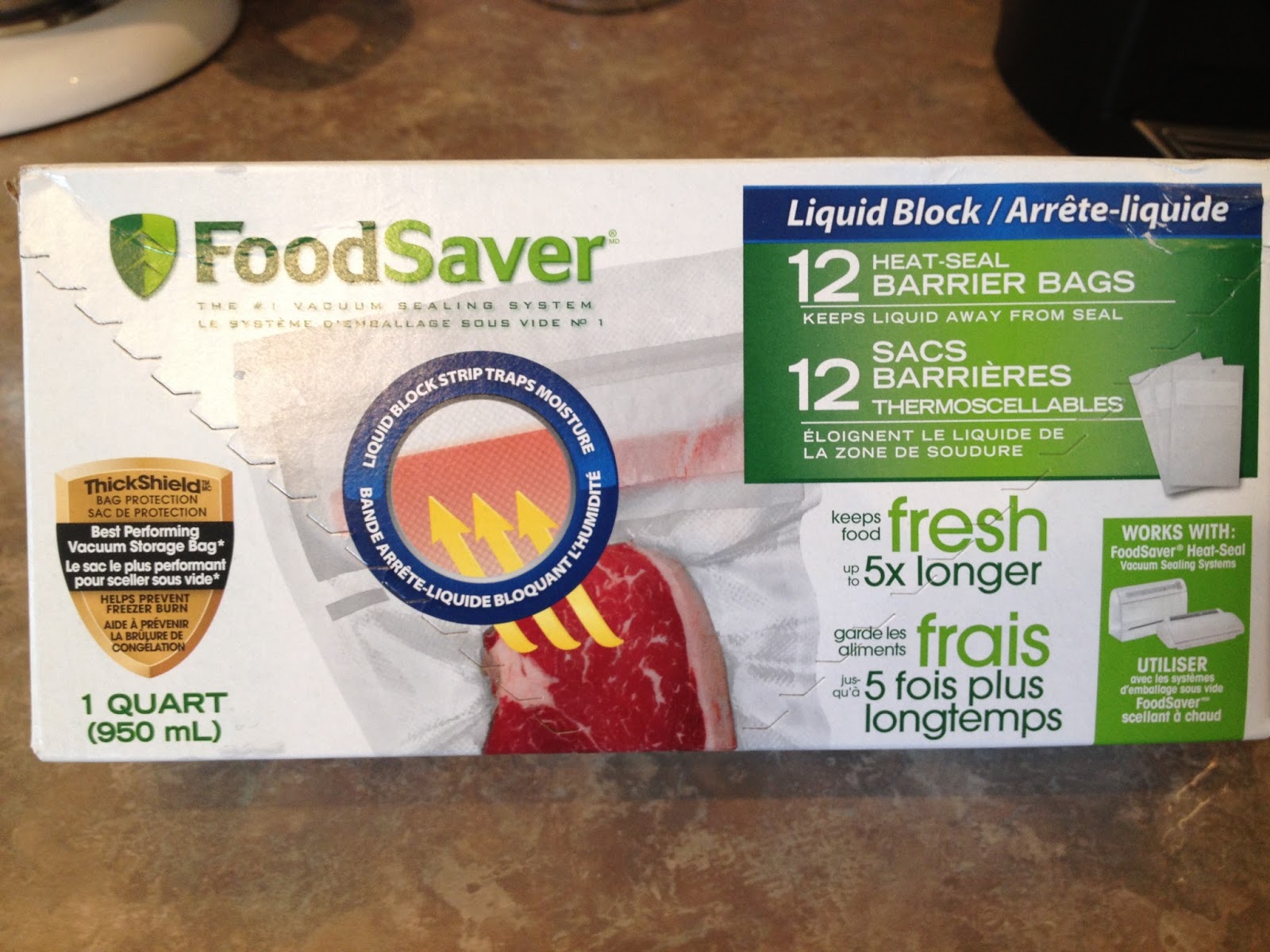 Addicted to Recipes Foodsaver Liquid Block Bags