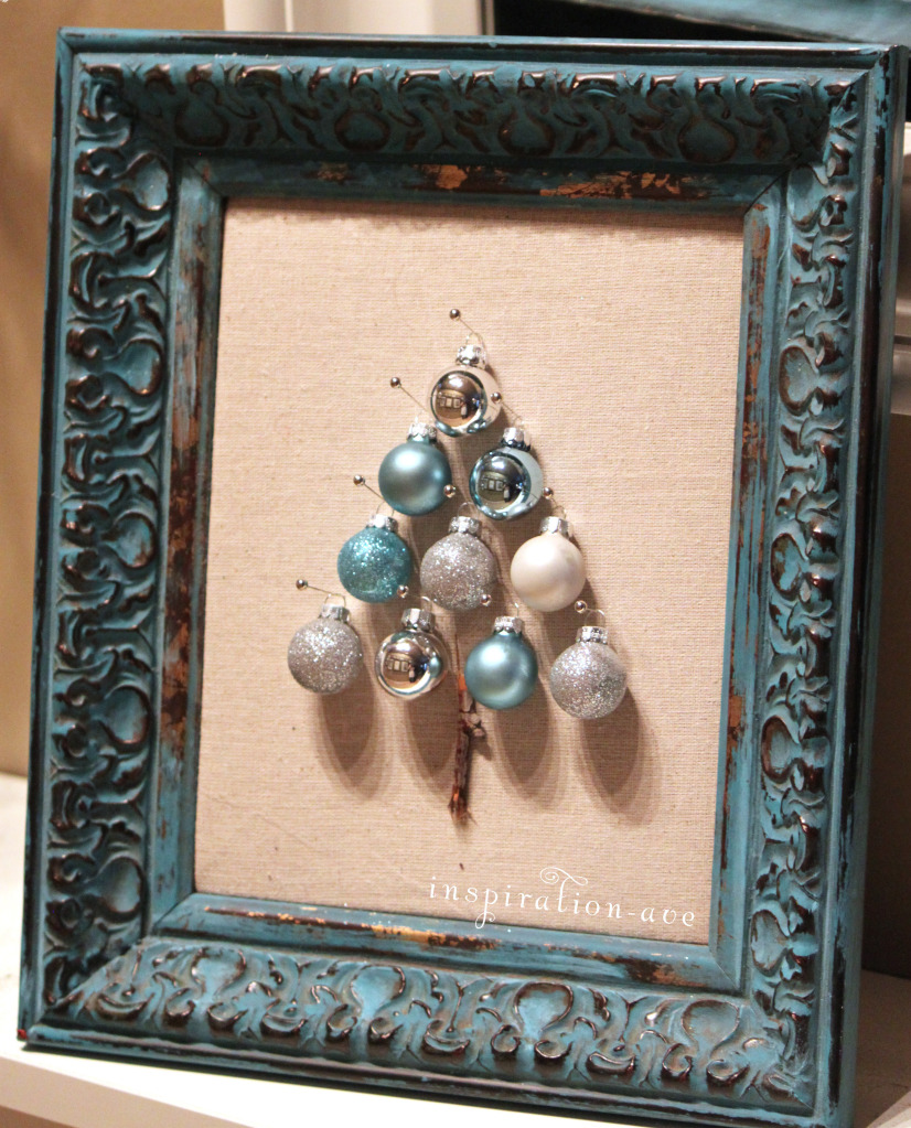 creatively christy Lovely Little Framed Ornaments