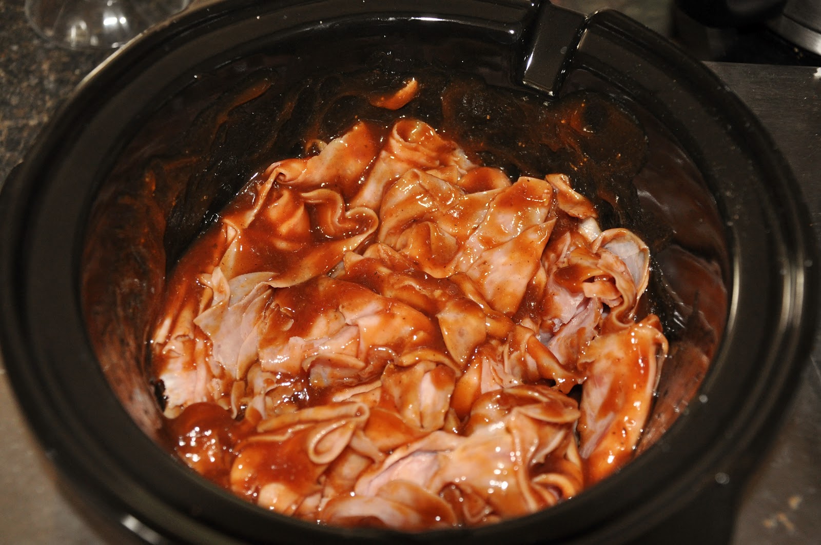 WV Urban Hippies BBQ Ham Sandwiches