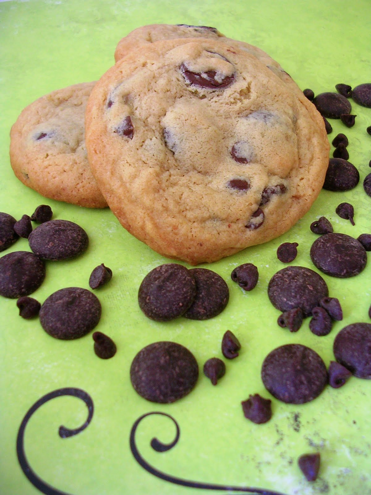 The Busty Baker Chocolate Chip Pudding Cookies