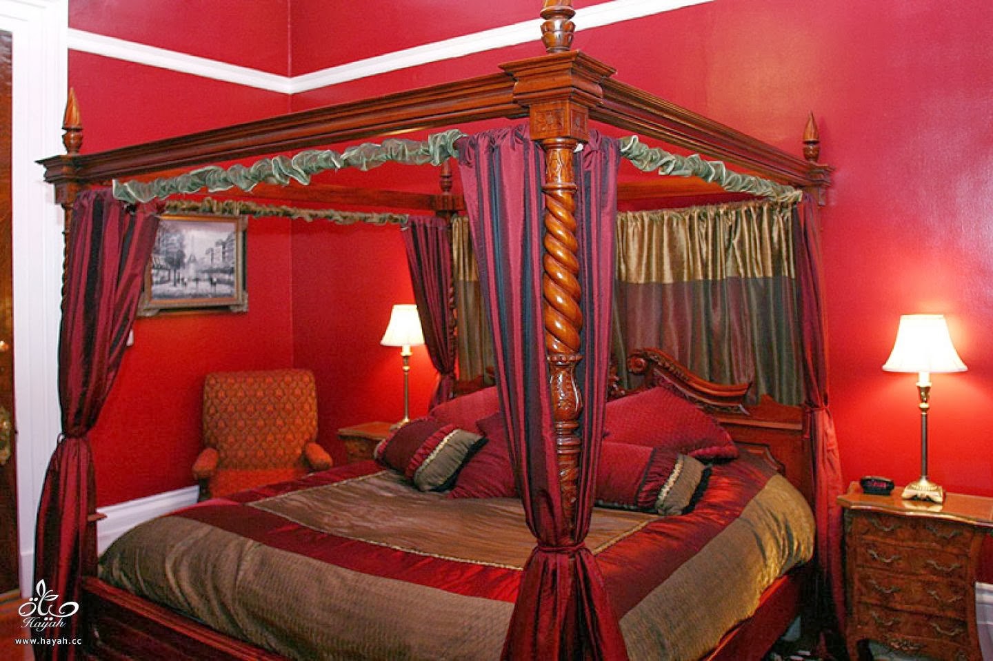 Romantik Yatak Odası Dekorasyonları ev dekorasyon, ev dekorasyonu