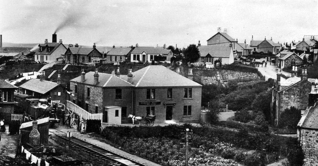 Tour Scotland Photographs Old Photographs Railway Station Coalburn