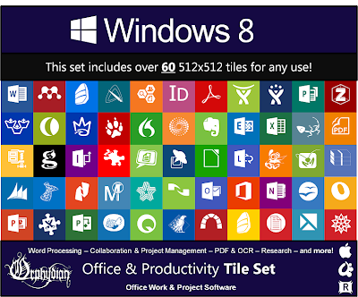 Windows 8 Modern Tile Set