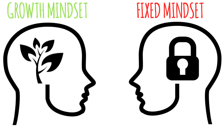 Image result for fixed mindset vs growth mindset