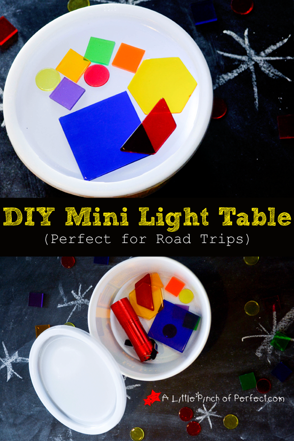 diy light table kids