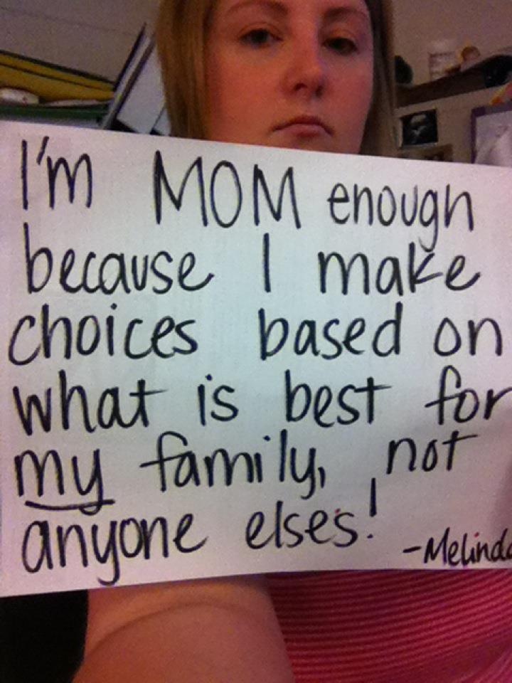 Are You Mom Enough? Confessions of a StayAtHome Mom