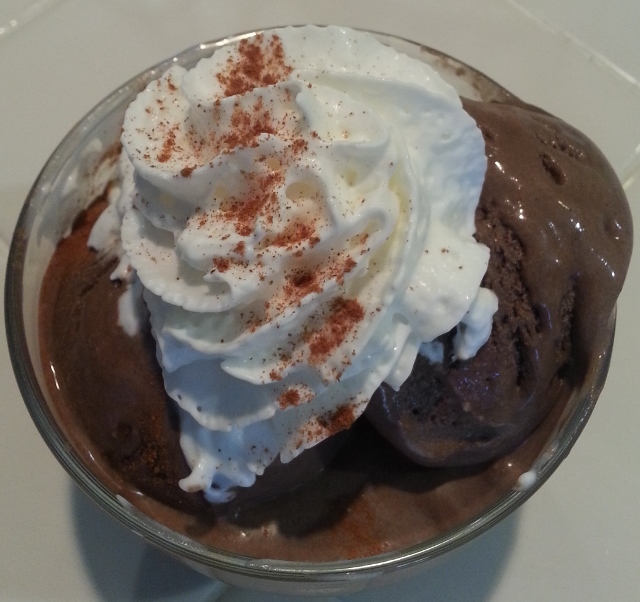 Baking Banquet CINNAMON/CHOCOLATE “MAYAN” ICE CREAM, HOMEMADE