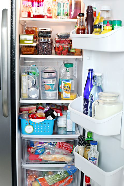 IHeart Organizing: Organized Counter Depth Fridge & Freezer Drawer with  Tips and Favorite Products