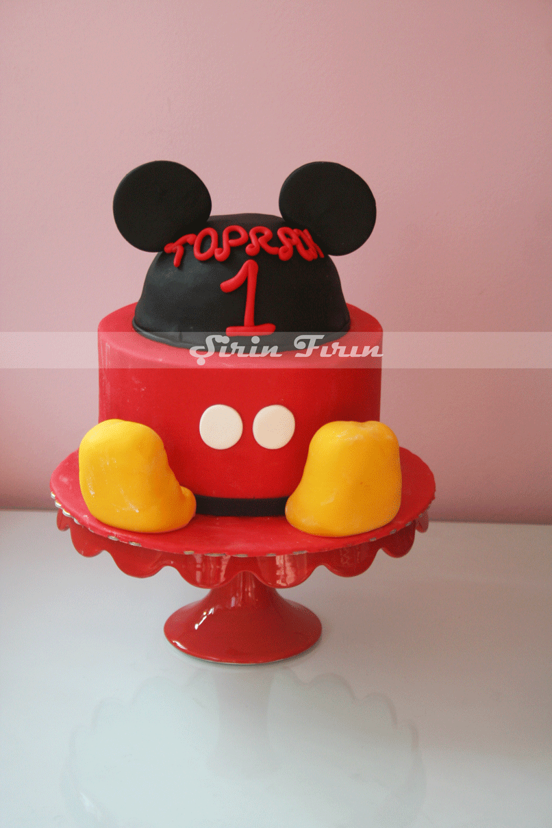 şirin fırın Mickey Mouse Pasta