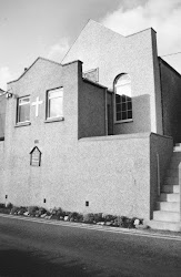 Digital copy of a black and white photograph showing exterior view of Ebenezer Independent Chapel,