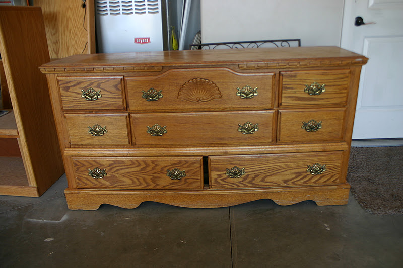 Doubletake Decor White Distressed Dresser