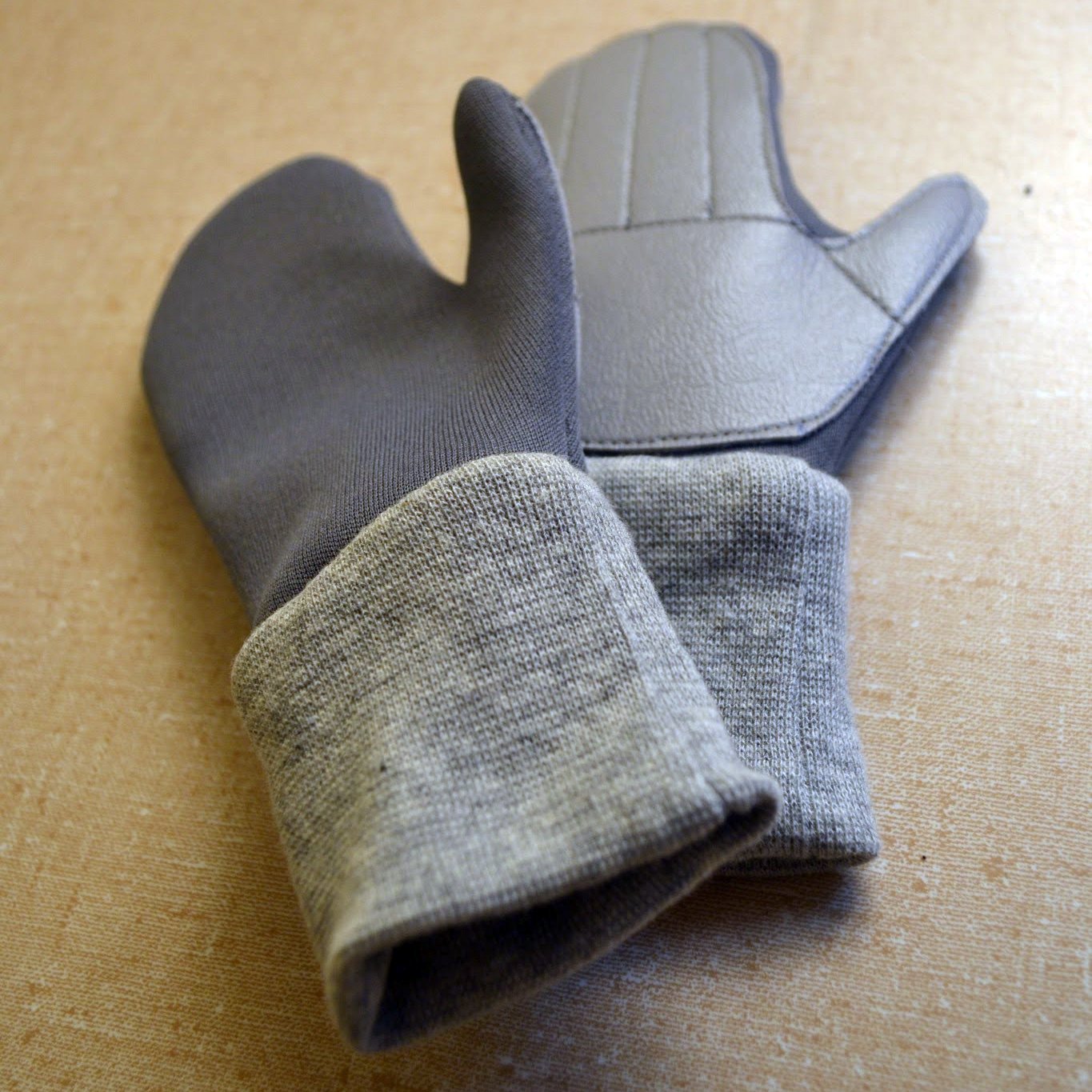 Mittens With Vinyl Grip Tutorial • Heather Handmade