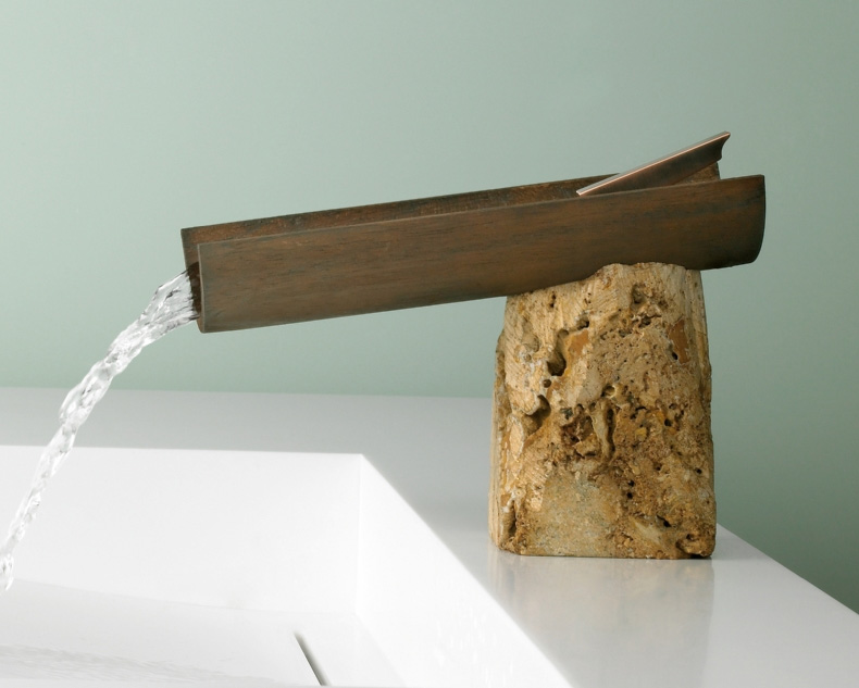 If It's Hip, It's Here (Archives) Bath Faucets That Combine Modern