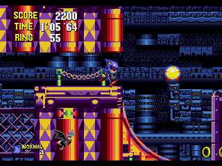 Metal Sonic Hyperdrive un nuevo hack del Sonic de MD