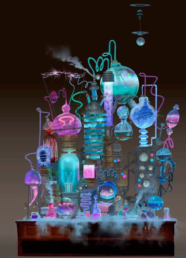 Living Lines Library: Hotel Transylvania (2012) - Visual Development: Props