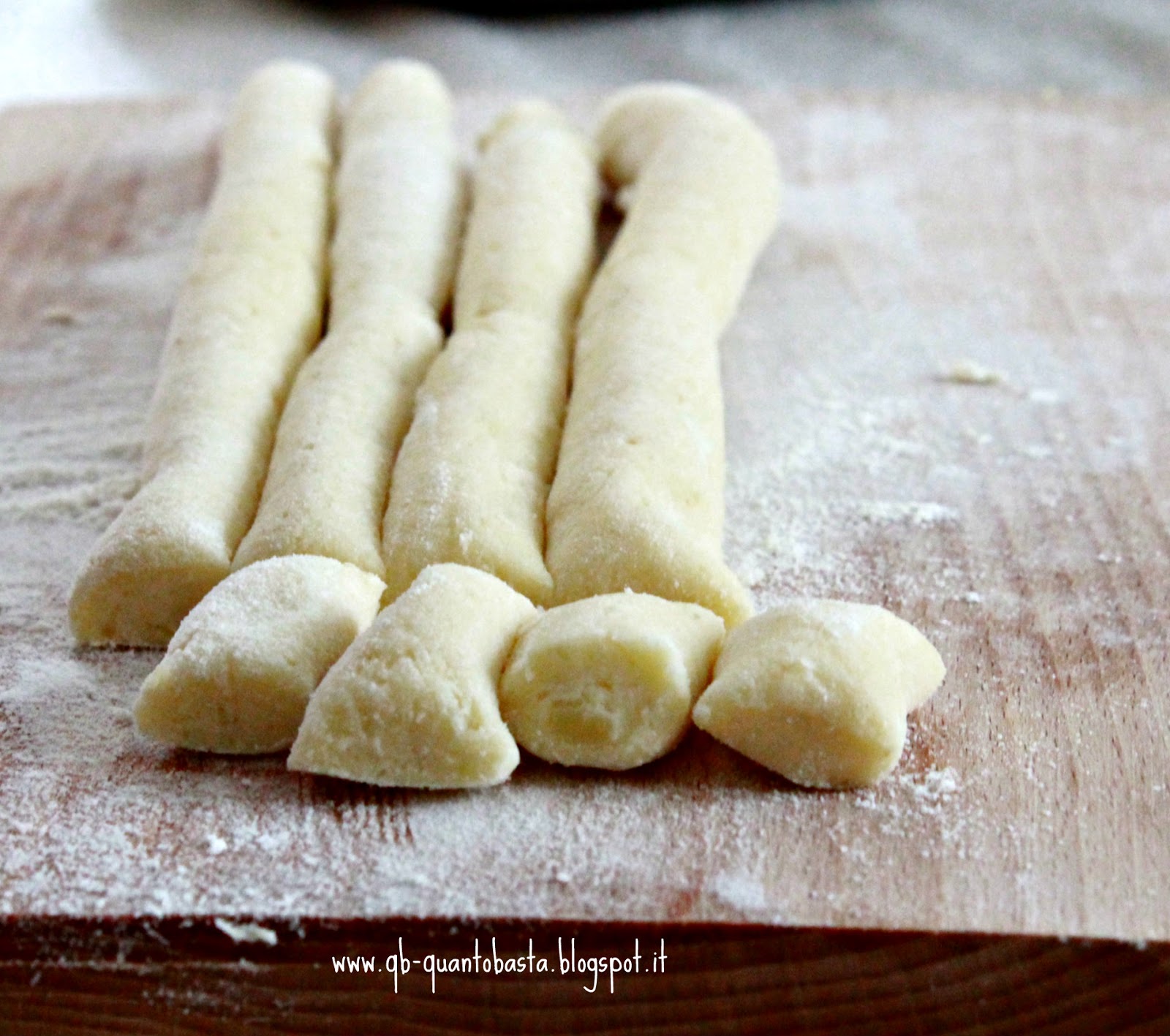 Q.B. Quanto Basta. Gnocchi di Patate Ricetta Base