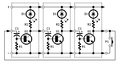 Wiring Schematic Diagram Guide: LEDs Lamps Sequencer circuits