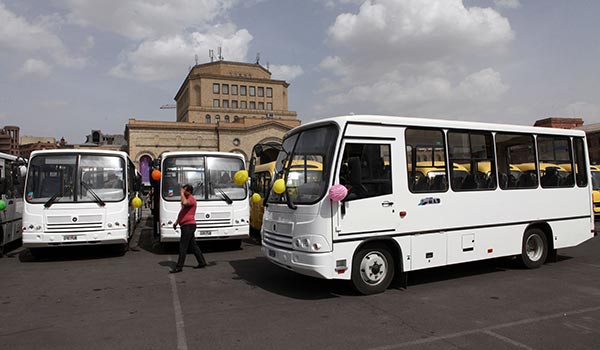 Armenia, buses