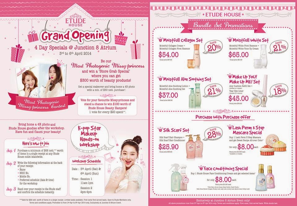 junction 8 new year promotion tua lobang etude house bishan junction 8 atrium junction 8 new year promotion tua lobang etude house bishan junction 8 atrium
