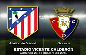Ver online del Atlético de Madrid - Osasuna Ver online del Atlético de Madrid - Osasuna
