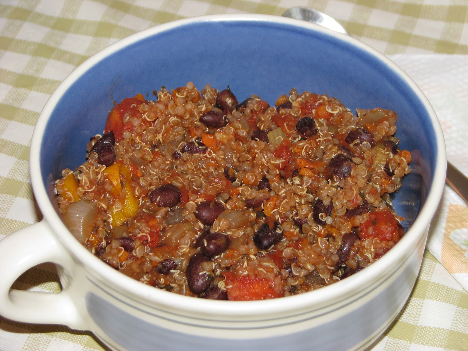 Black Bean and Quinoa Chili Super Veggie Mom Super Veggie Mom