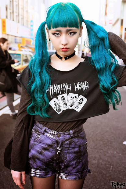 japan harajuku hair style