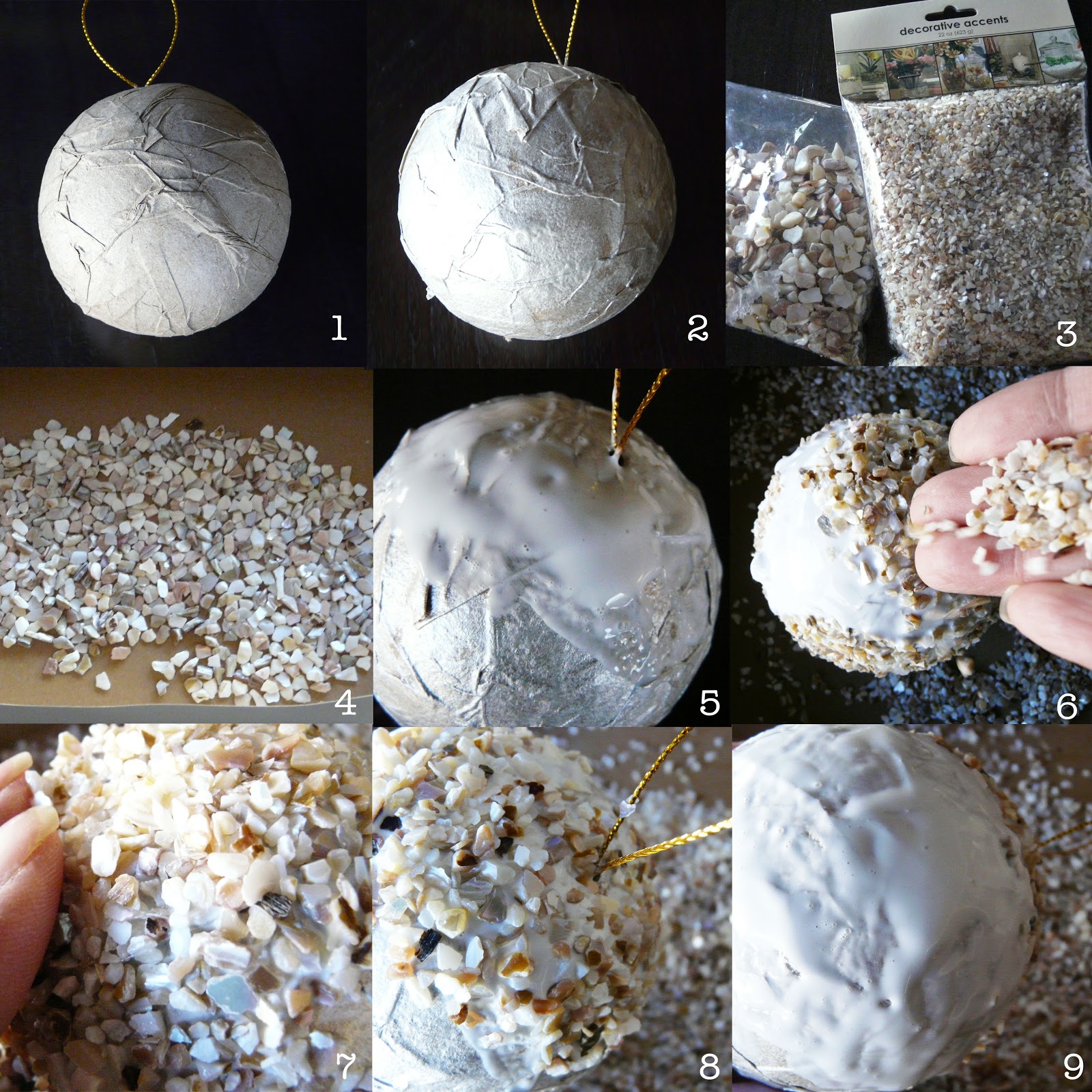 [Make] Crushed Shell Ornament