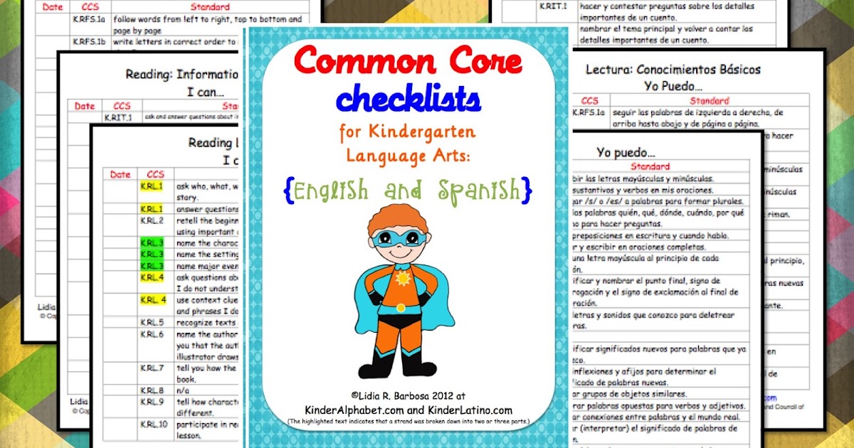 Bilingual Teacher Clubhouse Common Core Standards in Spanish