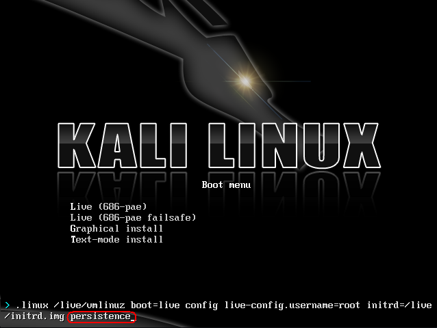 Install kali linux via usb Install kali linux via usb