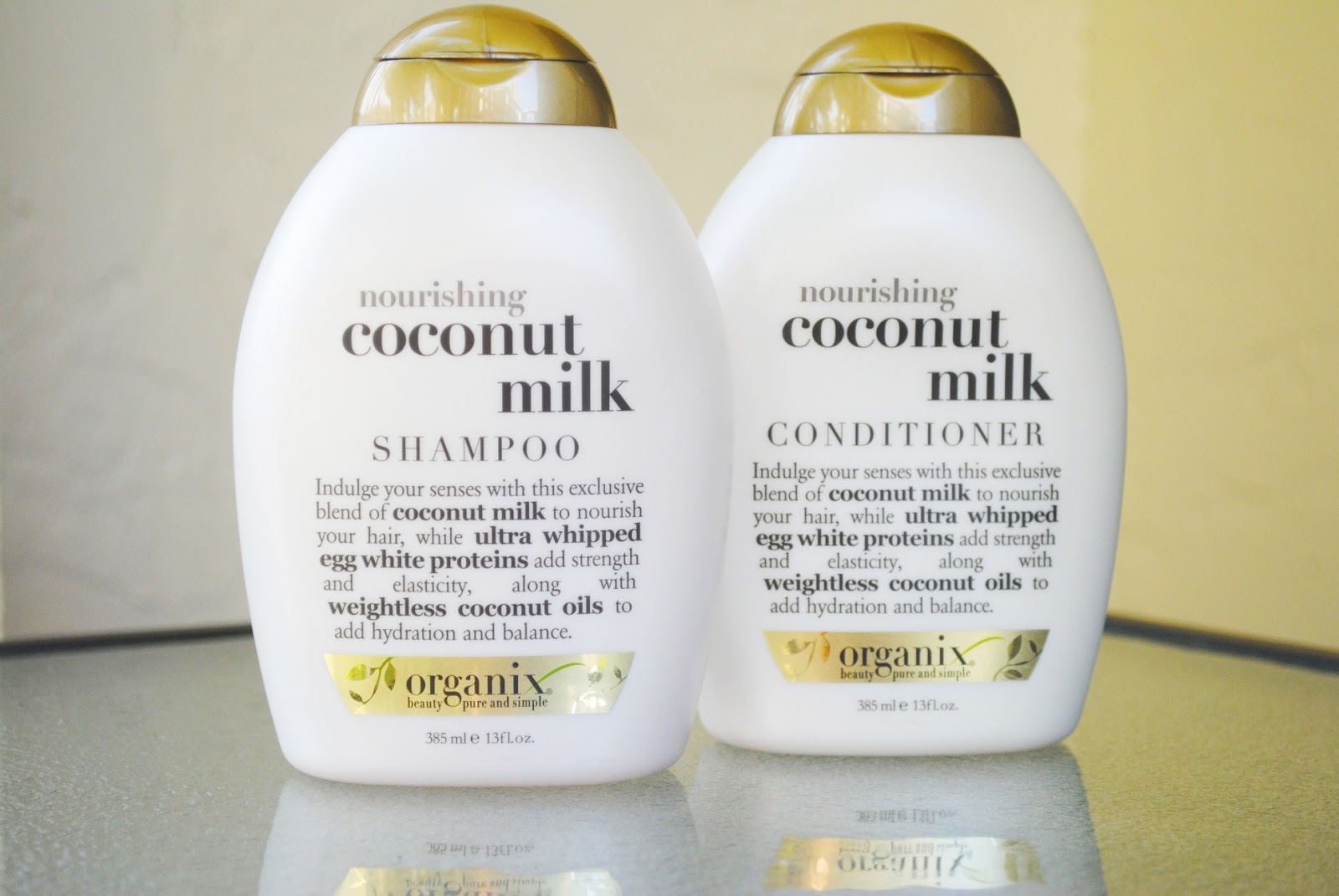 Organix Nourishing Coconut Milk Shampoo & Conditioner Review The