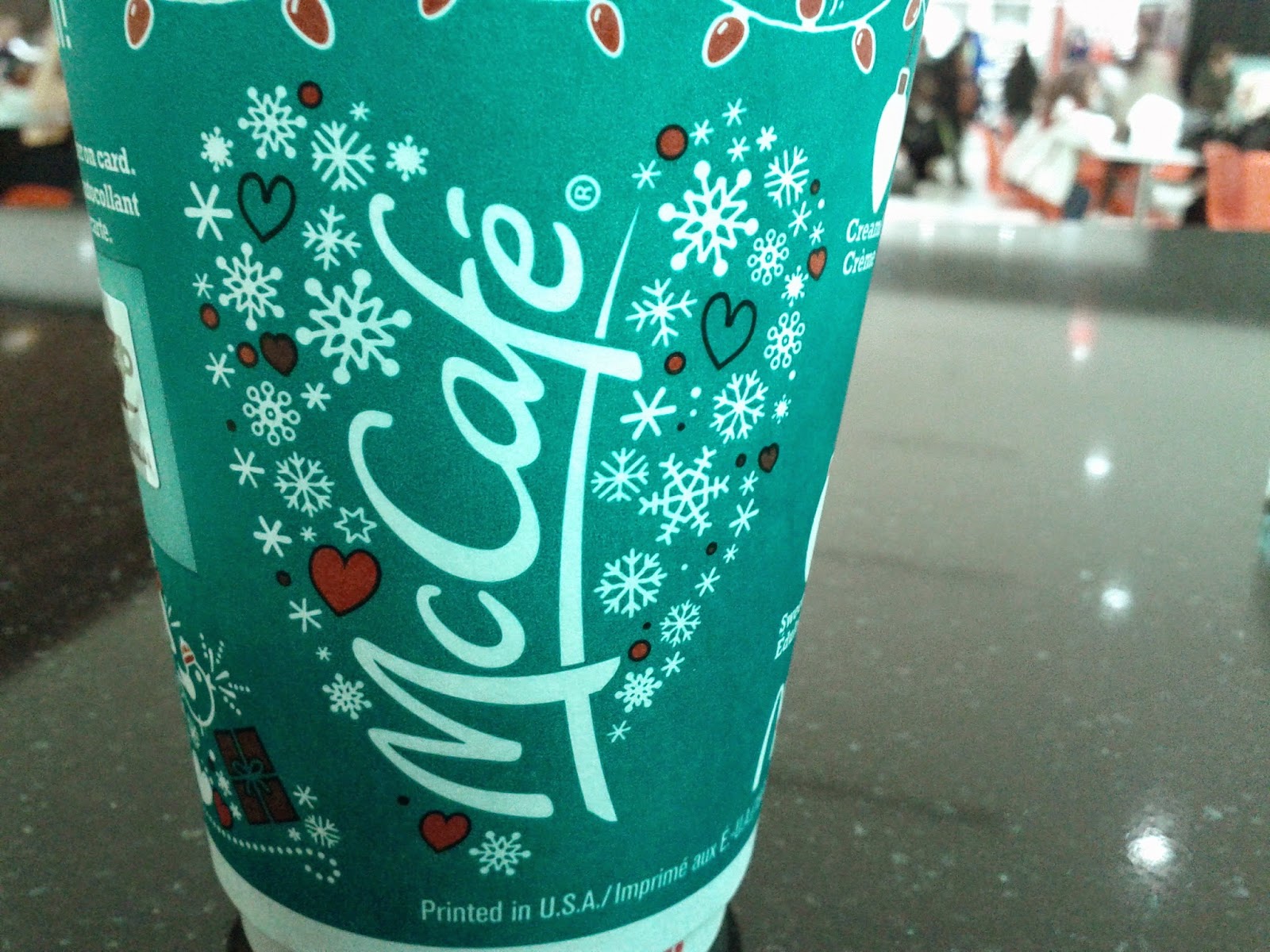 Toronto things McDonalds Christmas cups