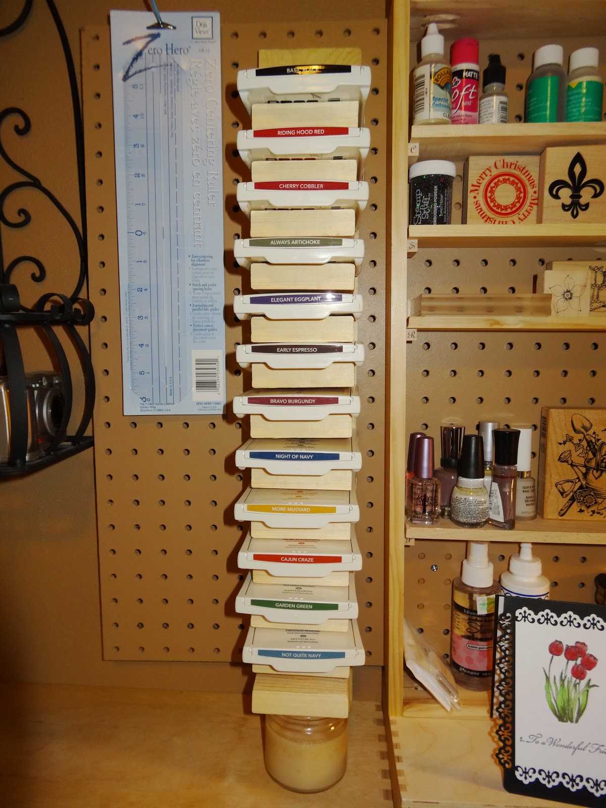 Kali9 Designs DIY Stampin Up Ink Pad Storage